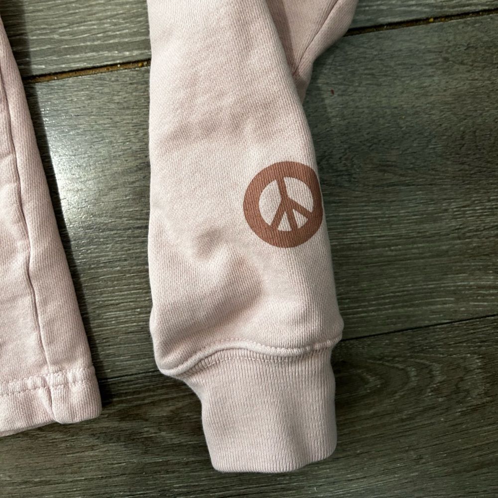 Madhappy Classics Light Pastel Pink Logo Hoodie French Terry - Picture 4 of 8